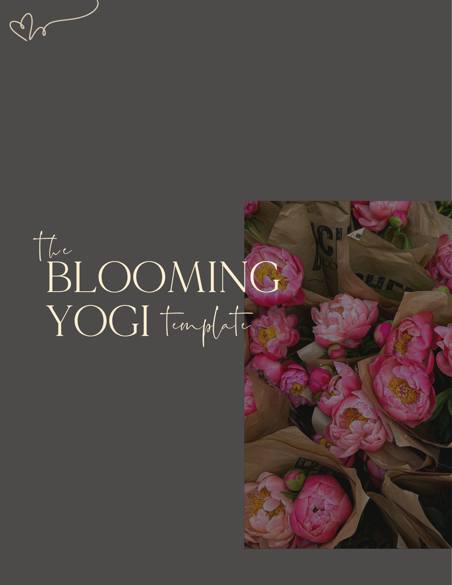 The Blooming Yogi Website Template